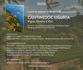 Presentazione di cantinedoc liguria